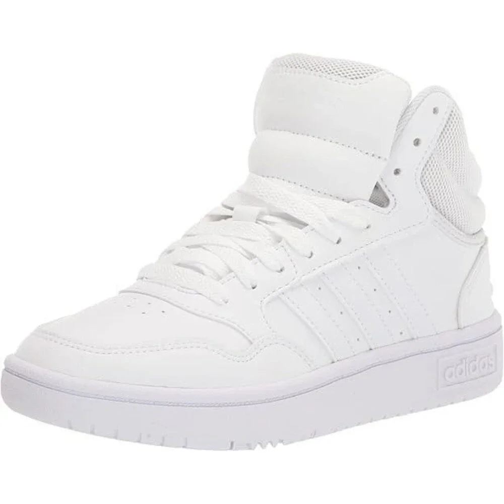 adidas Women's Hoops 3 Shoes, WHITE, Size: US 7 Women